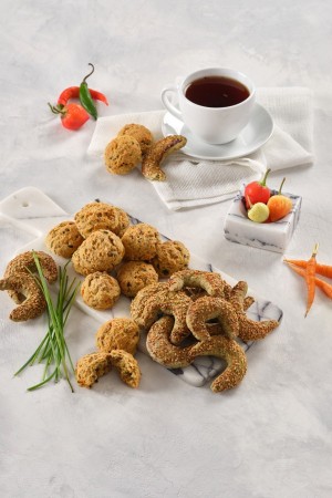 Sebzeli & Naneli Kurabiye