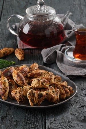 Dereotlu Karışık Tuzlu Kurabiye (Kg)